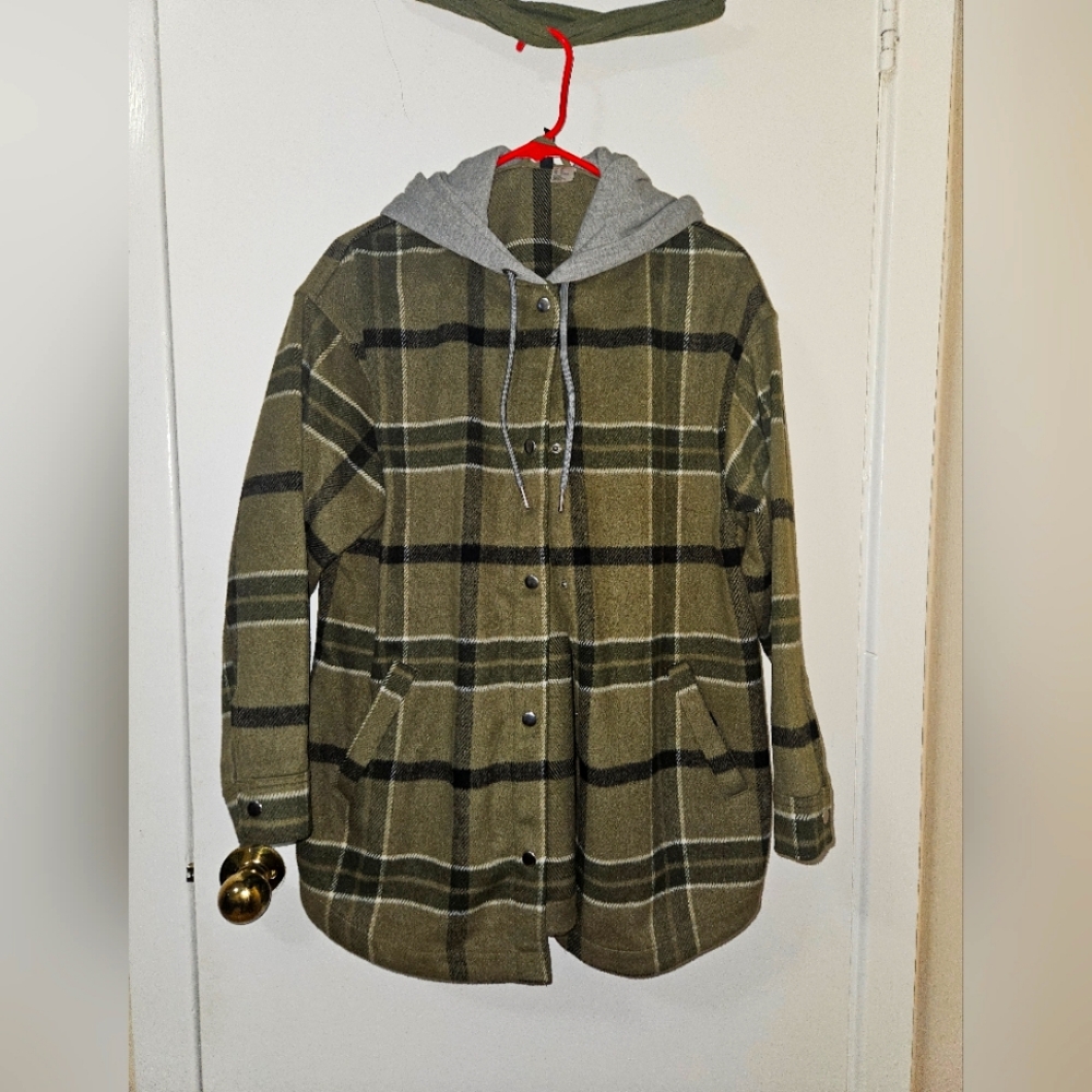 H&M Hooded Shacket